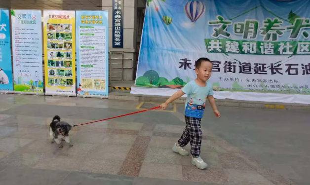 牵紧“文明绳”做文明养犬人 牵紧“文明绳”做文明养犬人