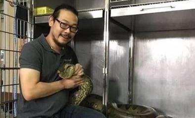 奇闻：蟒蛇突然不吃不喝，带到医院检查，取出的东西令主人意外