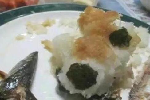 主人为防柴犬偷吃，出此奇招，柴犬看到“狗头”就懵了