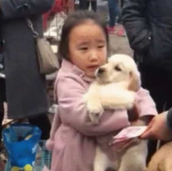 母亲要卖狗,女孩紧紧抱住小狗不肯放手,还把钱扔了:给钱也不卖 母亲要卖狗,女孩紧紧抱住小狗不肯放手,还把钱扔了:给钱也不卖