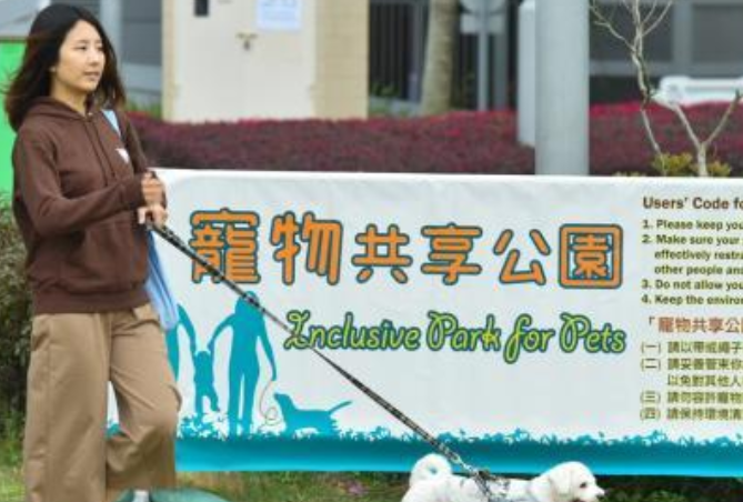 香港“宠物共享公园”增至103个 “人宠共融”受考验