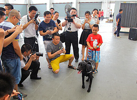 缉毒宣传活动上缉毒犬现场表扬惊呆现场观众 缉毒宣传活动上缉毒犬现场表扬惊呆现场观众