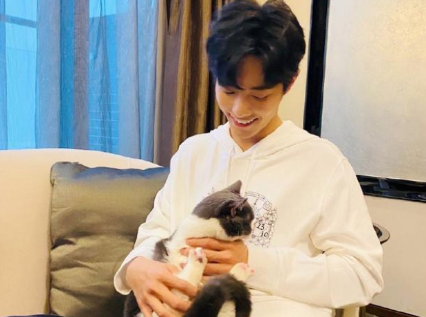 肖战竟是资深猫奴，裤子被蹭成猫毛裤，他竟一脸宠溺毫不在意