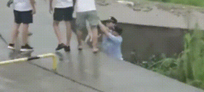 暴雨倾盆狗窝被淹,勇敢狗妈妈跳入洪水中救小奶狗,还惊动了民警 暴雨倾盆狗窝被淹,勇敢狗妈妈跳入洪水中救小奶狗,还惊动了民警