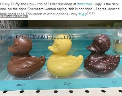 巧克力色小鸭子被指种族歧视 到底是什么鬼