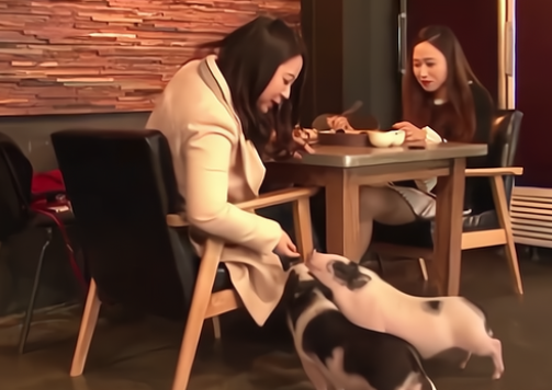 猪夫妻是餐厅老板的宠物,胃口养大之后天天越狱偷吃,主人很烦恼 猪夫妻是餐厅老板的宠物,胃口养大之后天天越狱偷吃,主人很烦恼