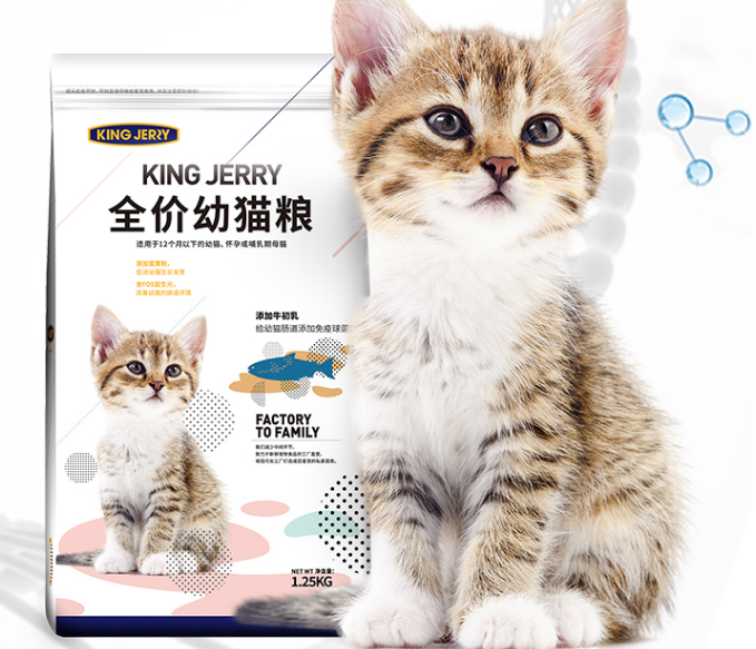 kingjerry一个让猫咪“爱不释手”的宠物猫粮品牌