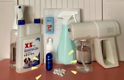 广谱x5消毒液可以在家里用吗 广谱x5消毒液可以在家里用吗