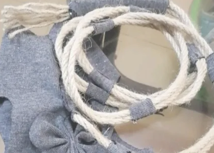 自己做猫咪牵引绳