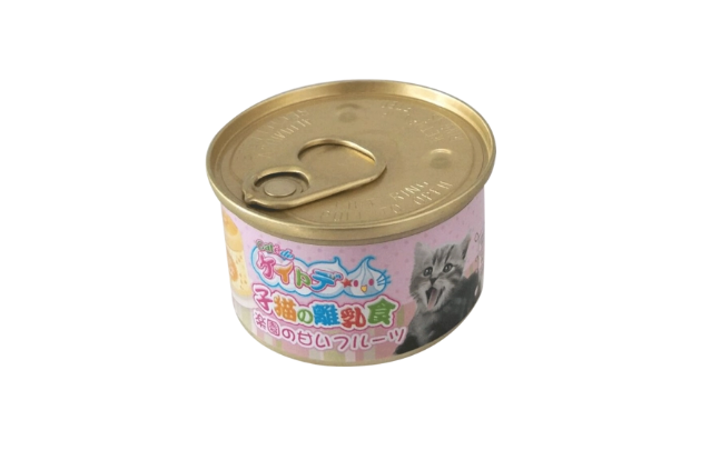 一个月的猫可以吃猫罐头吗