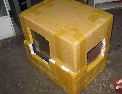 泡沫箱怎么样做猫窝