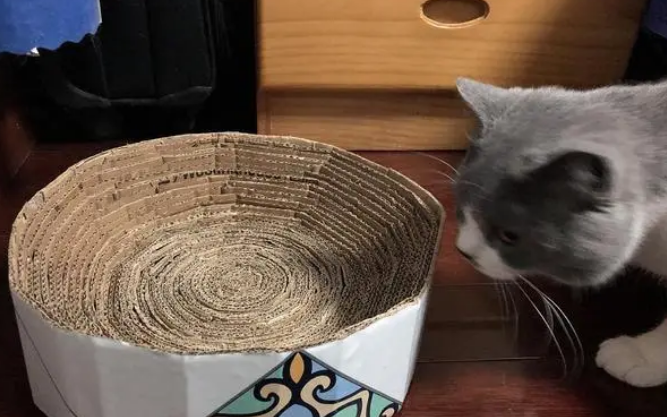 猫抓板的制作方法