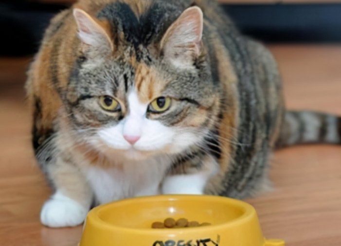 猫咪为什么守在猫粮旁边呢