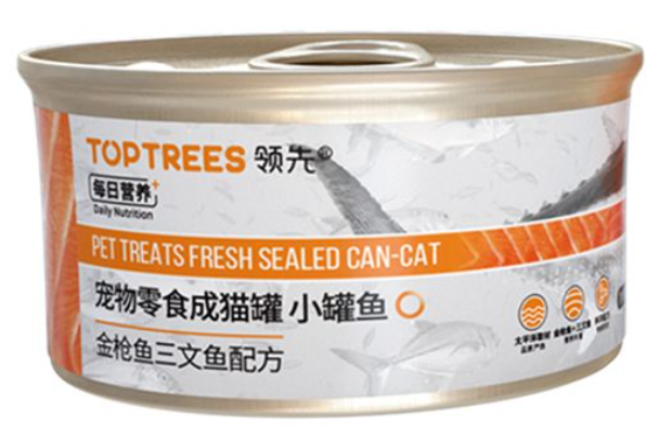 领先toptrees猫罐头产品外观 领先toptrees猫罐头产品外观