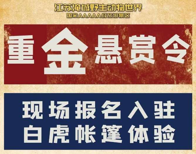 动物园愚人节发“悬赏”，10万元一小时招人与虎同住