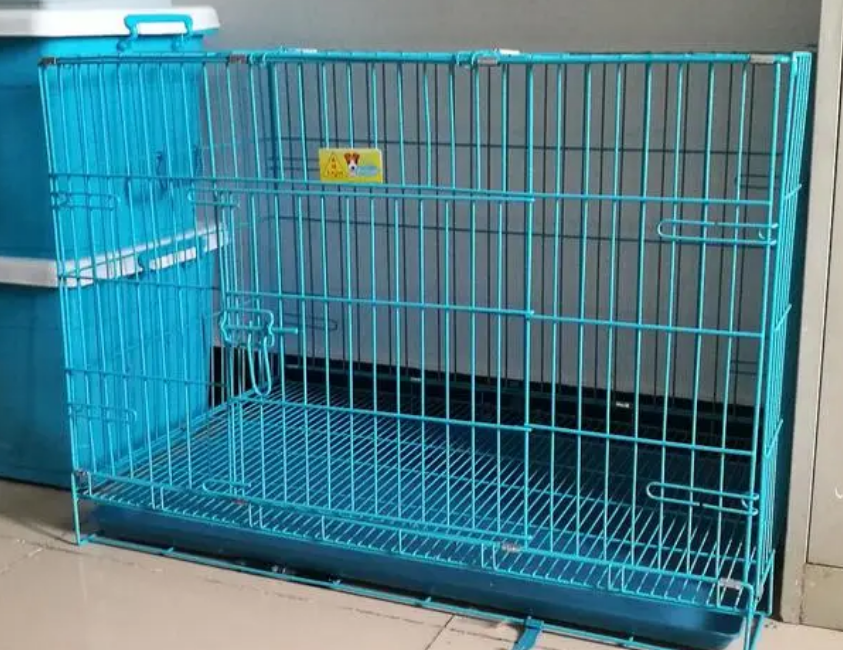 乐佳狗笼怎么折叠 乐佳狗笼怎么折叠