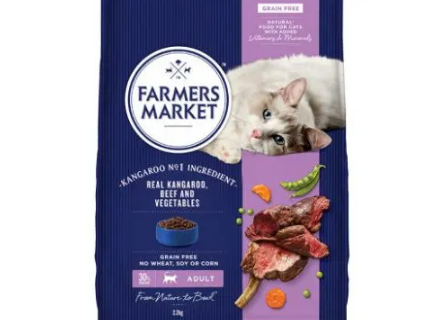 属于猫咪们的年终奖：Farmers Market蓝宝食猫粮&零食墙裂推荐