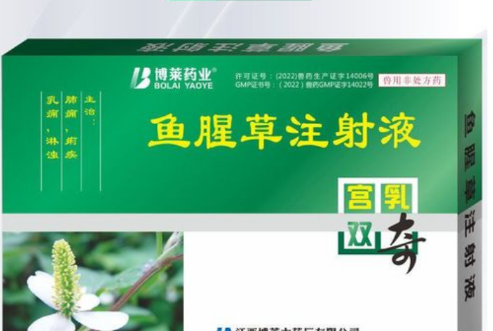 兽药鱼腥草多少钱一盒