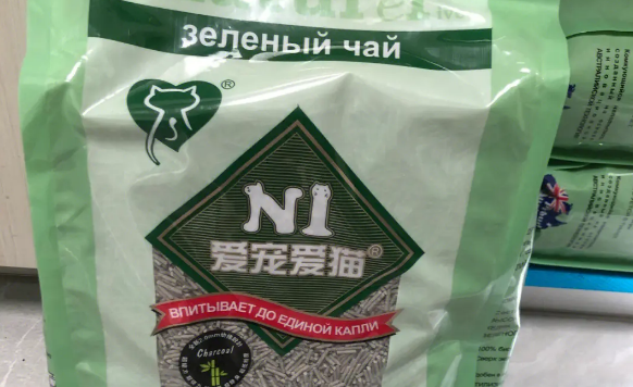 N1猫砂爱宠爱猫VS俄文版猫砂