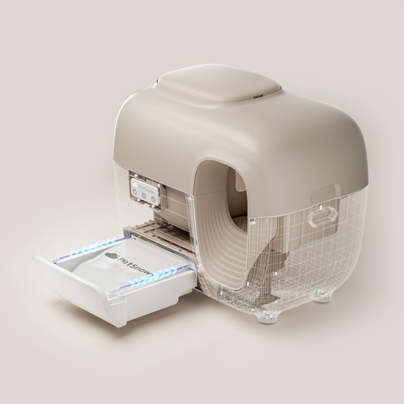 正式进入北美,糯雪智能猫砂盆登顶indiegogo全球宠物品类第一