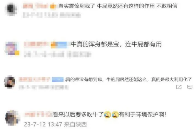 想不到吧!一头牛放的屁可供汽车开一天,网友:以后要多吹牛了 想不到吧!一头牛放的屁可供汽车开一天,网友:以后要多吹牛了