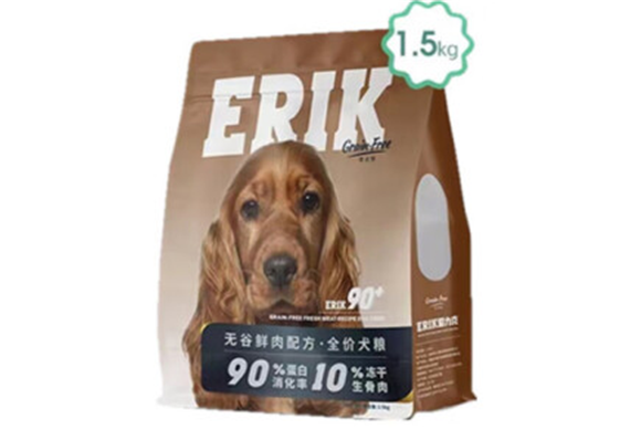 爱力克狗粮包装袋有香味吗