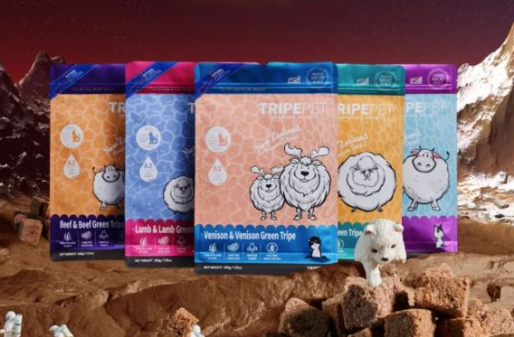 TripePet 野胃功能型冻干生骨肉，让每一口鲜肉都安全健康