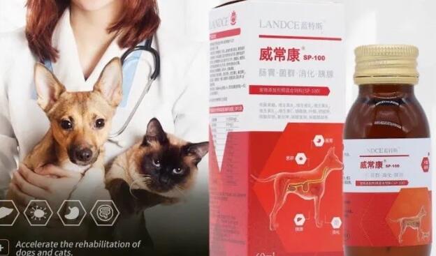 威常康，可治疗宠物肠胃、菌群、消化、胰腺等疾病