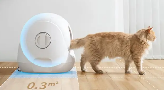 CATLINK智能全自动猫砂盆怎么样？占地小空间大，带滑轮轻松搬家