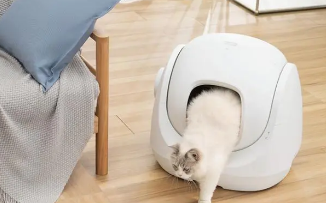 CATLINK智能全自动猫砂盆怎么样？占地小空间大，带滑轮轻松搬家