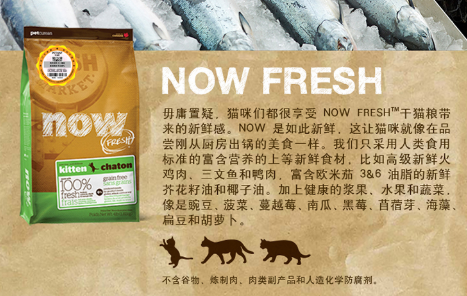 献爱心活动：加拿大宠粮品牌NOW&nbsp;FRESH给上海猫岛的猫咪捐粮啦！