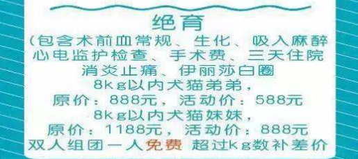 一般宠物医院收费标准 一般宠物医院收费标准