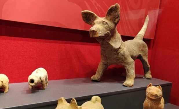 文物作证!汉代养狗牵绳很文明 文物作证!汉代养狗牵绳很文明