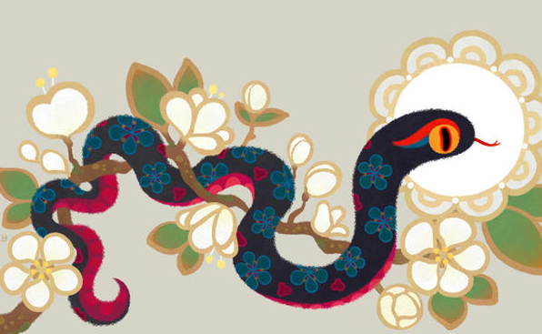 蛇插画手绘图片大全 蛇插画手绘图片大全