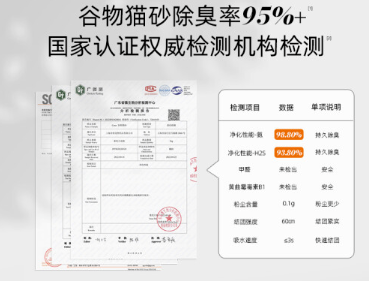 CENO奇偌谷物猫砂:天然无尘,除臭效果超棒 CENO奇偌谷物猫砂:天然无尘,除臭效果超棒