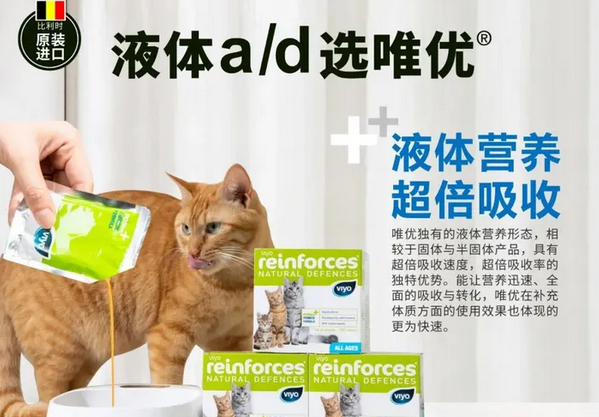 毛孩子“躺壮”的利器——Viyo唯优液体营养增强剂 毛孩子“躺壮”的利器——Viyo唯优液体营养增强剂