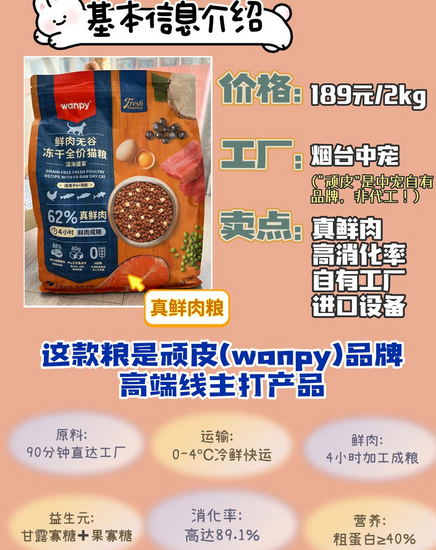 猫粮深扒｜顽皮鲜肉粮到底鲜不鲜？