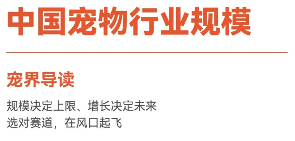 2024年宠物行业市场趋势：细分赛道简析
