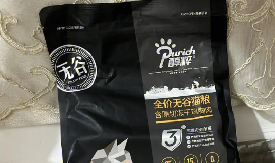 醇粹猫粮，一口天然好滋味 