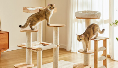 为猫咪打造的专属天堂:兽牌猫爬架 为猫咪打造的专属天堂:兽牌猫爬架