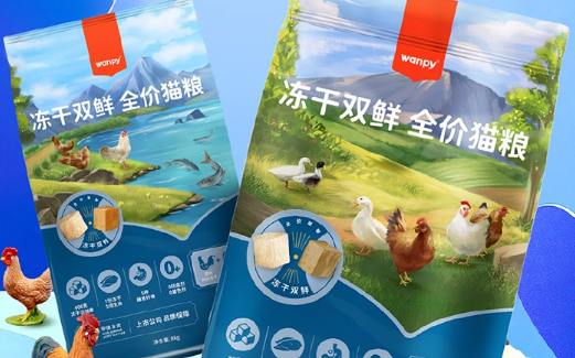 顽皮双鲜猫粮，健康营养，满足挑剔猫主子的味蕾