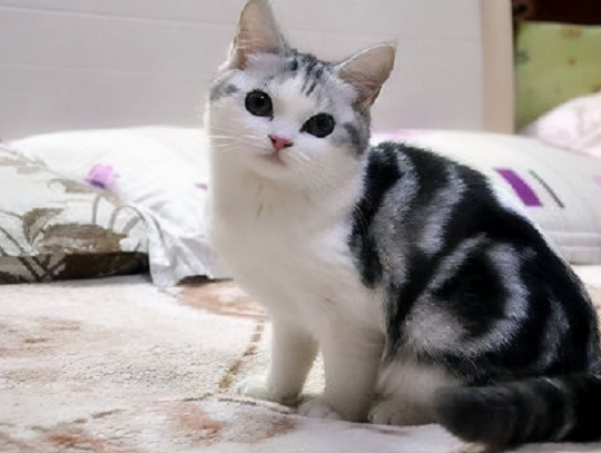 猫一直闻好像在找东西