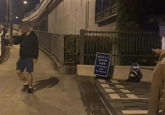 香港九肚山母子放狗与人起争执，四人被捕包括浸大学生会前会长方仲贤