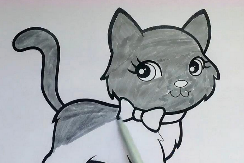 画小猫咪又简单又漂亮