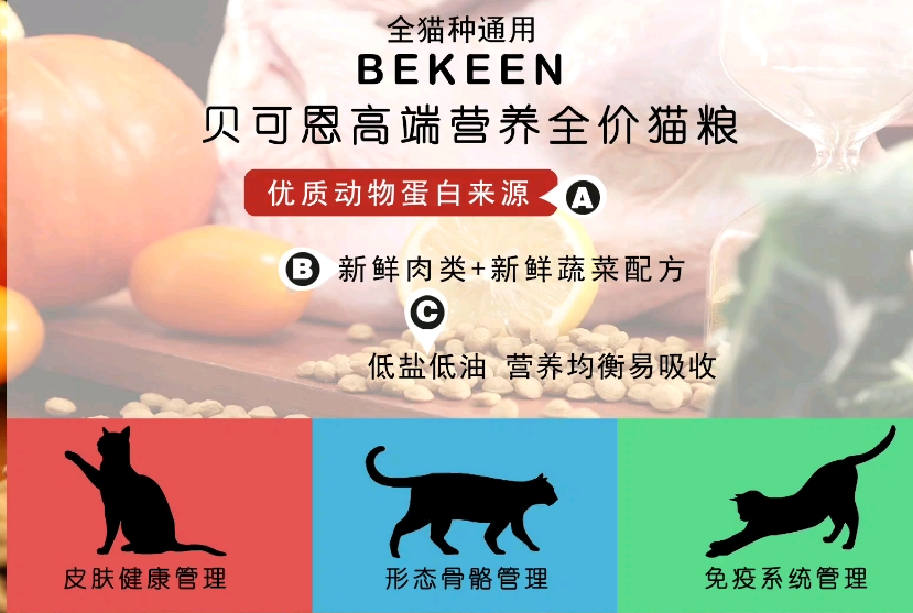 贝可恩猫粮测评