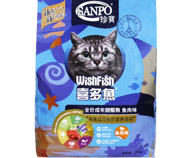 喜多鱼猫粮贵吗