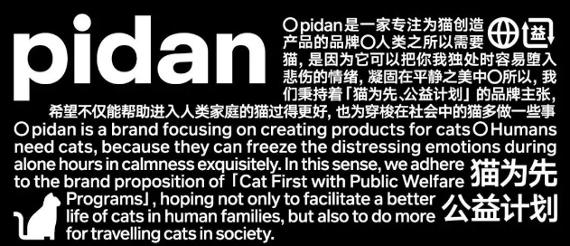pidan:以猫之名,温暖人心,共筑治愈之旅 pidan:以猫之名,温暖人心,共筑治愈之旅