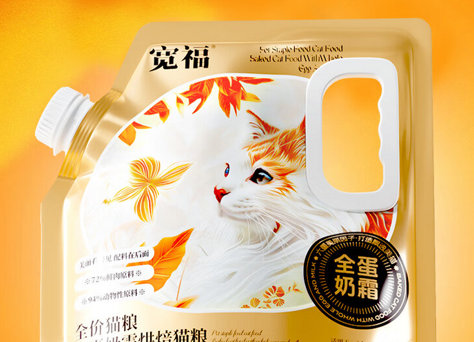 宽福猫粮有诱食剂吗
