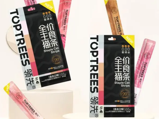 Toptrees主食猫条：宠爱升级，营养与美味并存的选择