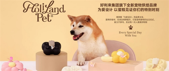 入场宠物经济【Holiland Pet】，好利来新业务背后的商业思考